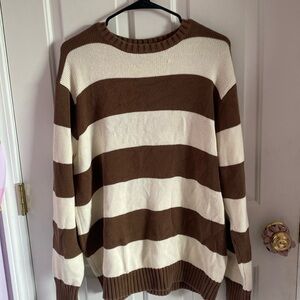John Galt oversized striped sweater (lightly worn)